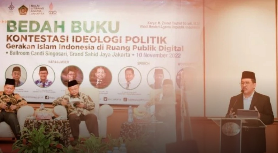 Bedah Buku berjudul Kontestasi Ideologi Politik: Gerakan Islam Indonesia di Ruang Publik Digital