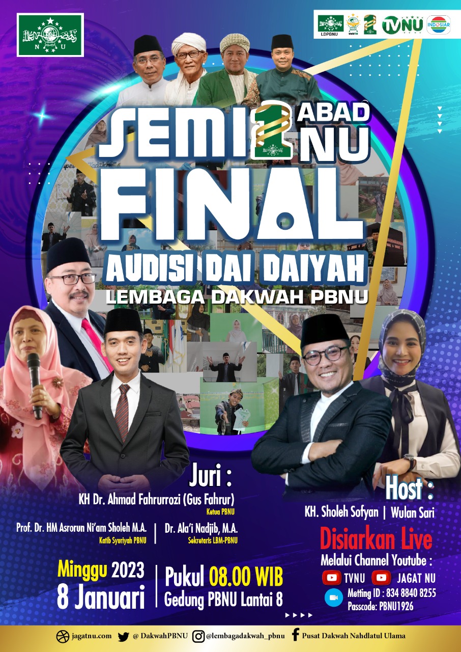 Semifinal Audisi Dai Daiyah NU